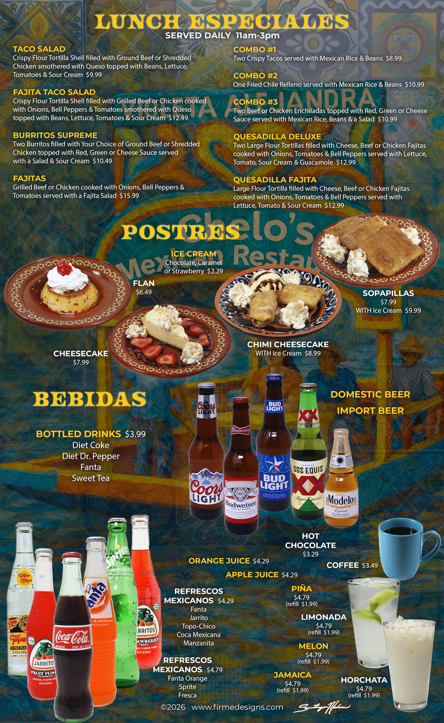 Menu Cover