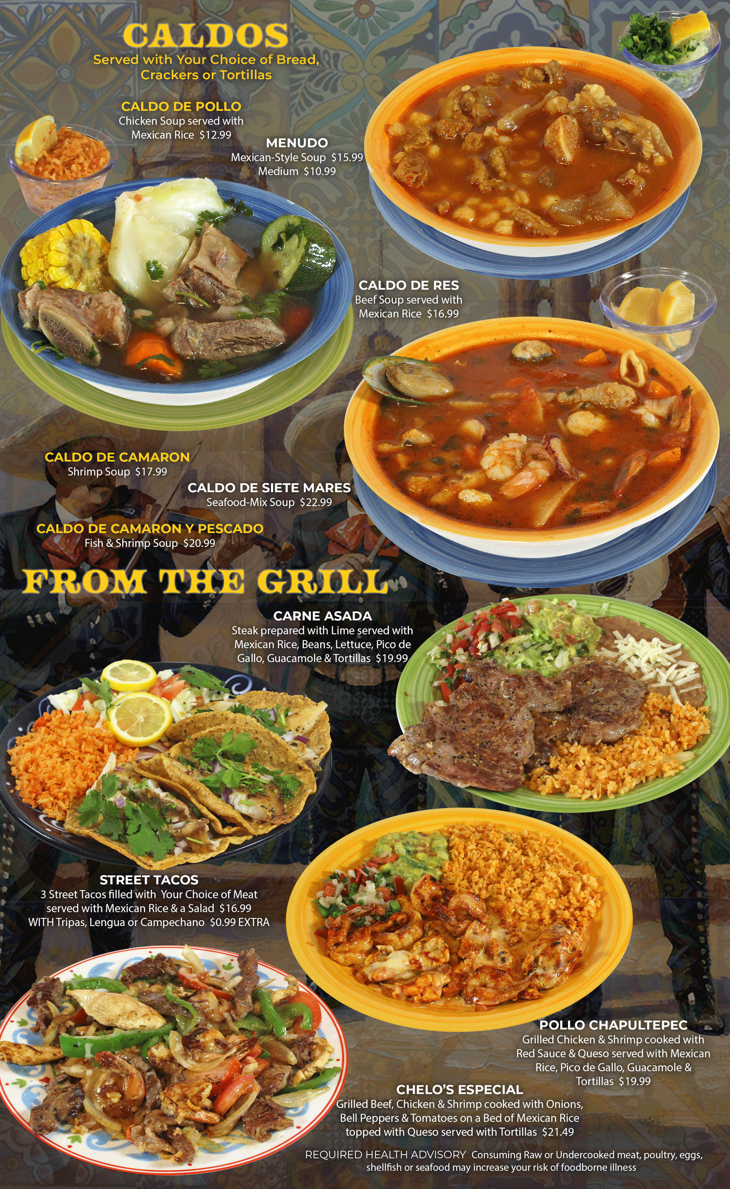 Menu Cover