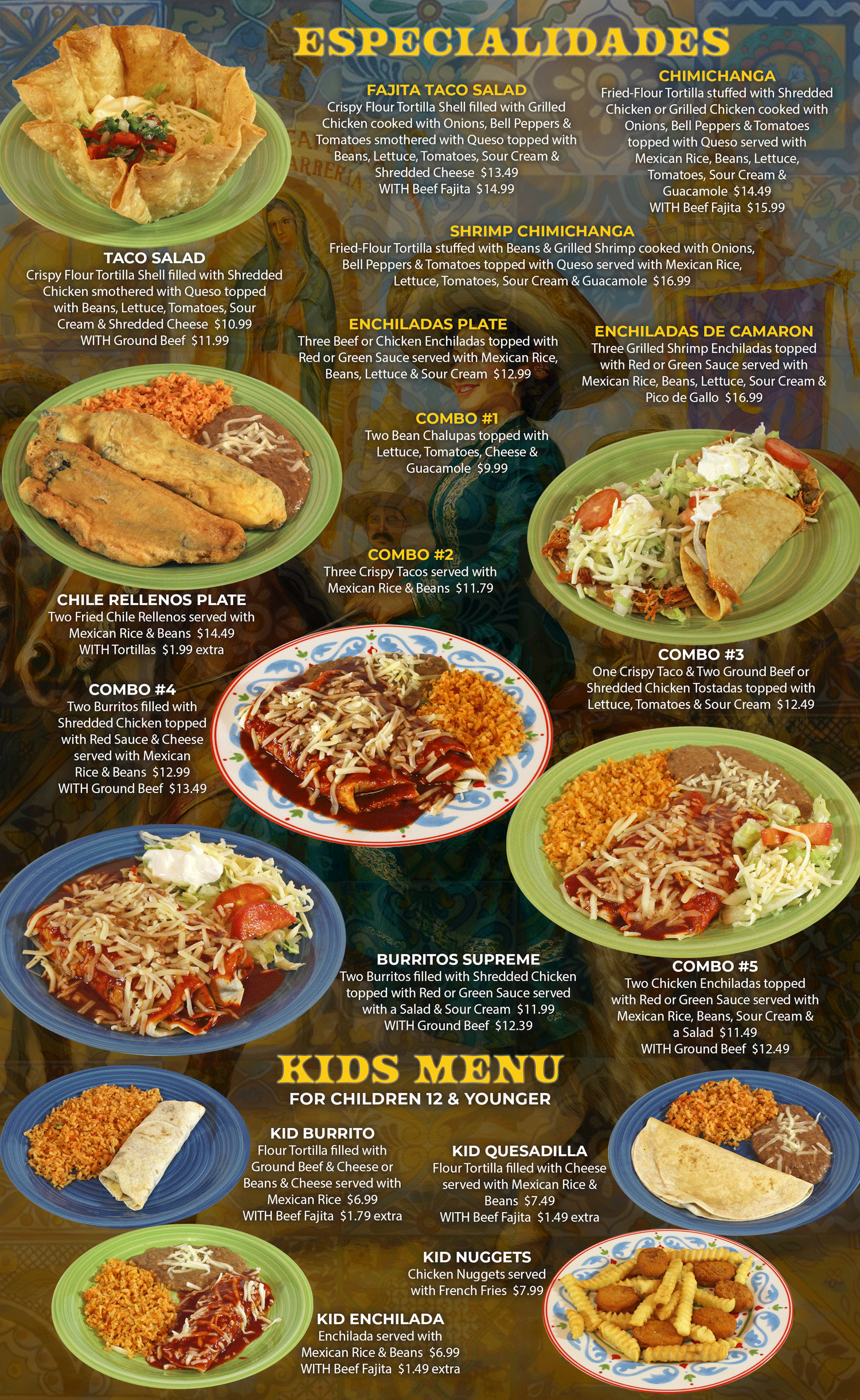 Menu Cover